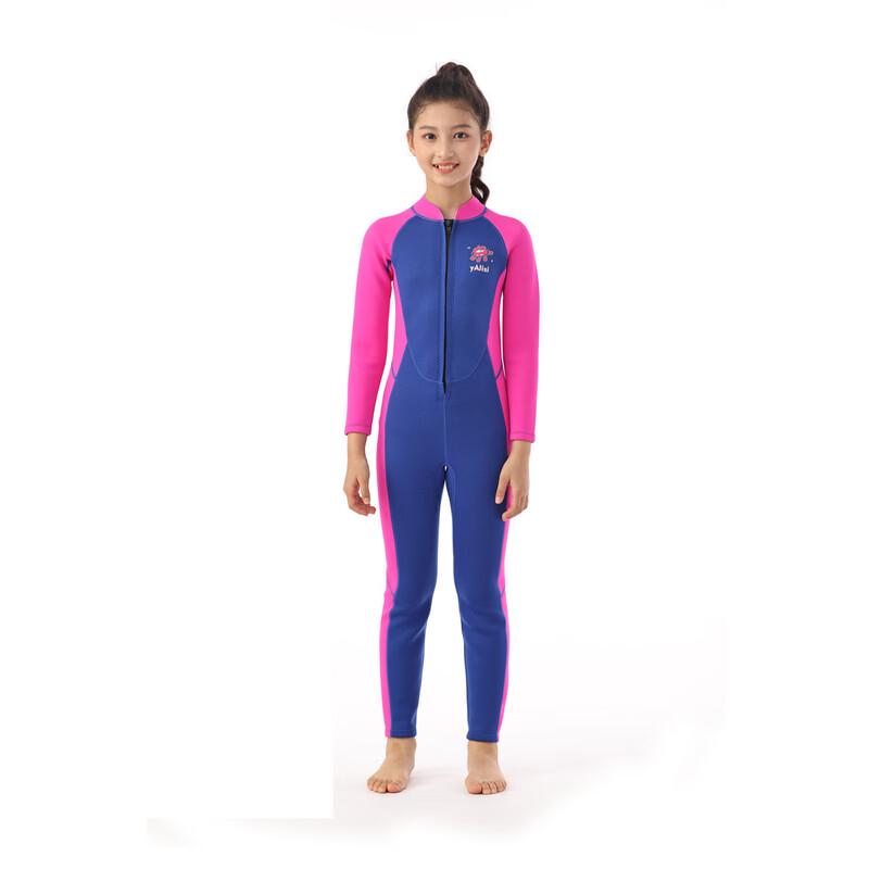 Bojue Boys' Thermal Front-Zip Wetsuit