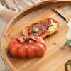 Cross-border Su Shi Pumpkin Ceramic Snack Plate for Bread, Cake, Candy, and Butter