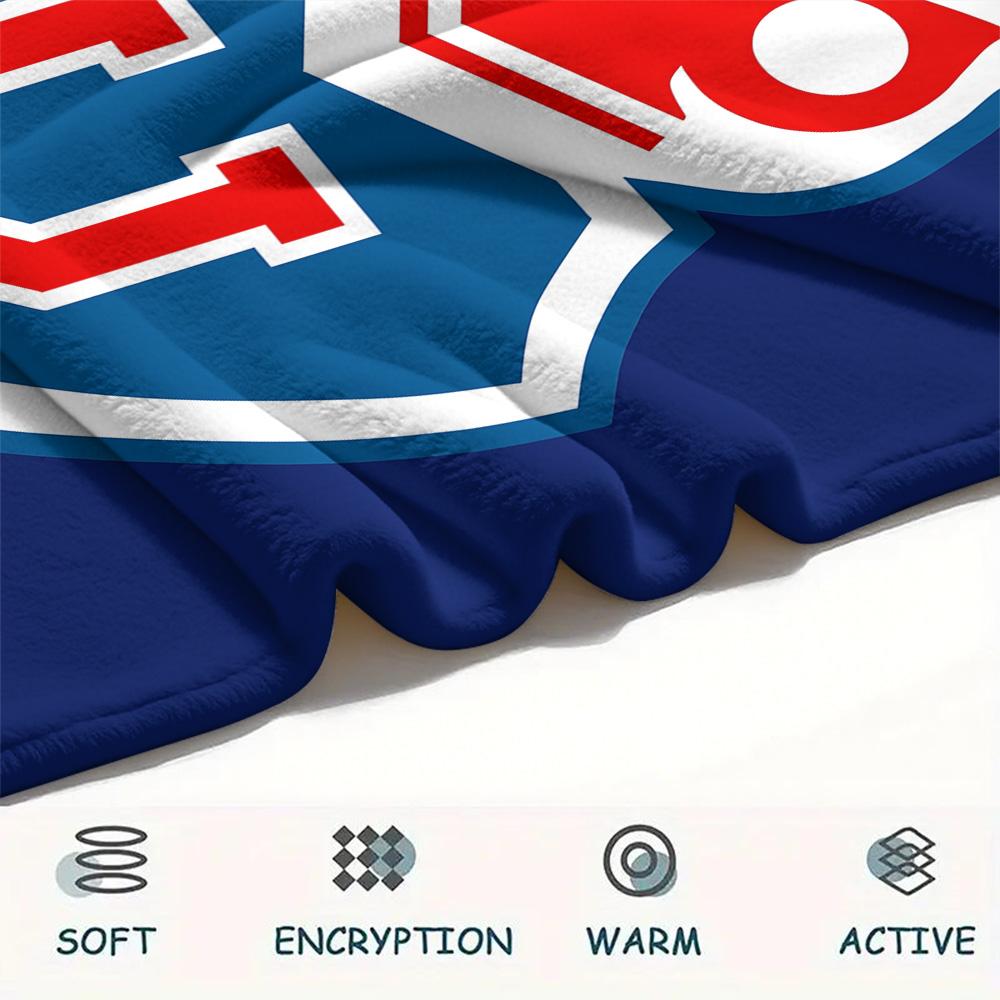 Universidad de Chile Print Flannel Blanket, High quality Comfortable for All Seasons, Home Decor, Warmth and Comfort, Perfect for Christmas Gifts