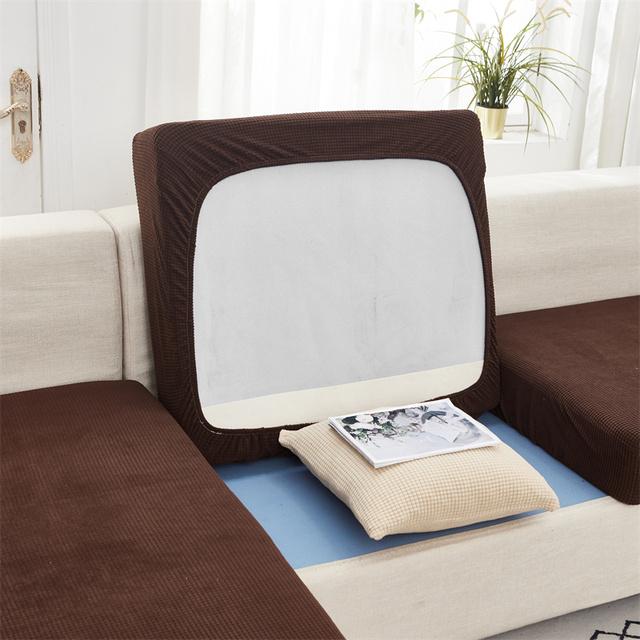 

Sofa Seat Pad Cover Furniture Protector For Pets Young Students Stretch Machine Washable Removable Slipcover Sofa Chair Cover Sofa Slipcovers Normal 50-65cm