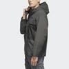 Adidas Outdoor Casual Sports Hooded Jacket Men Outerwear Dark-Earth-Brown FN0770