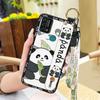 Durable Cute Phone Case For UMIDIGI A9 Back Cover Wristband Anti-knock Fashion Design Anti-dust Phone Holder Ring