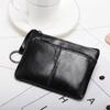 Mini Small Wallet Women's Short Cowhide Retro Change Bag Casual Portable Coin Storage Bag