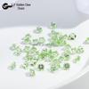 Round & Reverse Four-Prong Zircon Single-Prong DIY Phone Chain Jewelry & Clothing Accessories (3/4/5)