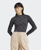 Adidas Mono Long Sleeve Top - Charcoal / Je8355