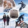 Winter Scarf Fleece Lined Warm Knitted Scarf Windproof Thick Circle Loop Scarves Breathable Bandana Skin-Friendly Solid Scarf