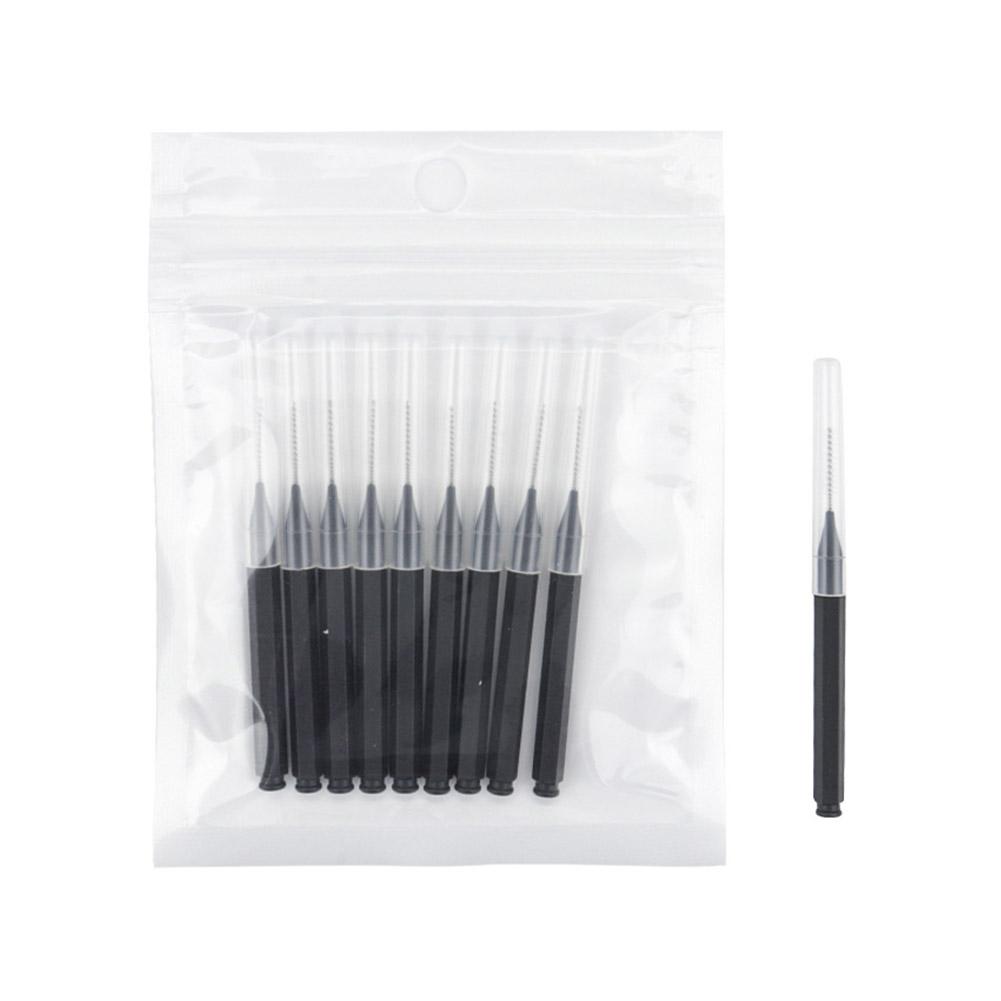 10 sztuk Mini Szczoteczka do Brwi Szczoteczka do Trwałej na Brwi Jednorazowe Pędzelki do Makijażu Rzęs Aplikatory Do B7U4