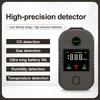 Carbon Monoxide Detector GAS Detector Temperature and Humidity Combustible Gas Detector Multifunctional CO Alarm