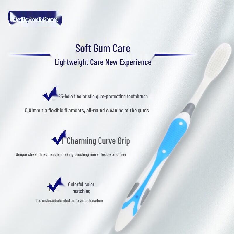 Soft Bristle Family Toothbrush 10-Pack
