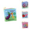 2017 Baby Cloth Book Early Education Toy English Cognitive Handheld Book Tear-resistant With Rustling Paper Bb Call