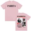Limited Parrita Music Album Tour Graphic T-shirt Men Women Summer Classic Oversized T-shirts Fashion Vintage T Shirts