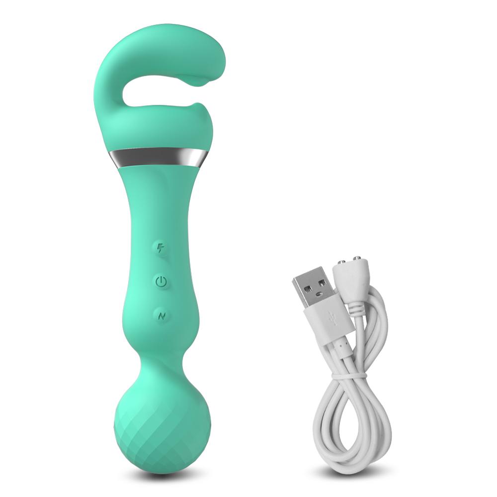 G-Punkt-Massagegerät Vibratoren Weibliches Sexspielzeug Zauberstab für Frauen Leistungsstarker AV-Vibrator Klitorisstimulator