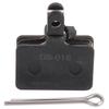 5 Pair Resin SemiMetallic Black Mountain Bike Disc Brake Pad Bicycle Cycling Tool Accessory(DS 01S )