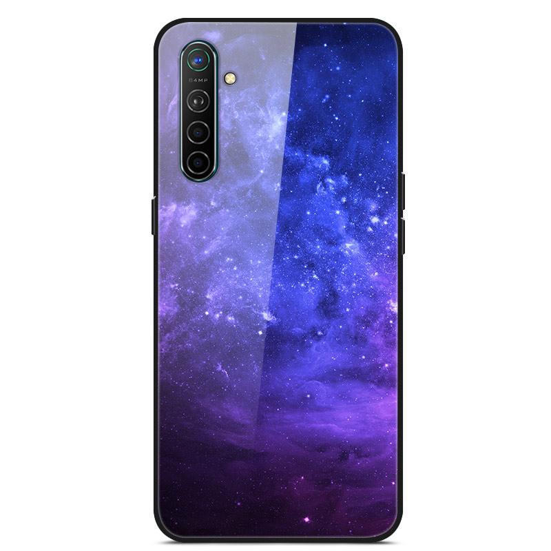 For OPPO Realme XT Tempered Glass Case Soft Bumper Hard Funda For OPPO Realme 6 Pro Realme X2 XT Phone Case Realme6 Back Cover