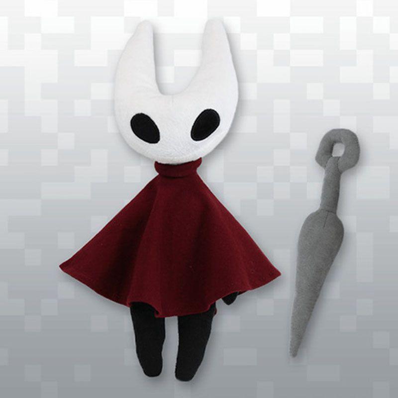 Hollow Knight Red White Soft Plush Doll Song Of Silk  Anime Stuffed Toy 28cm