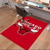 Chicago Bulls logo Print Area Rug-Soft,Washable Non-Slip Indoor Mat Office Chairs,Living Room,Home Office Decorative Rug
