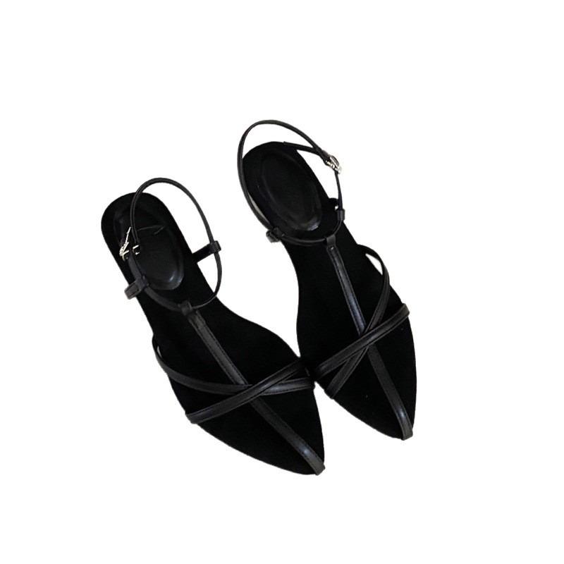 Heels New Style Black Fashion Simple Fashion Women's High Heel Sandals