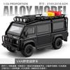 1:24 Defender Van Alloy Camping Car Model Diecasts Metal Toy Off-Road Vehicles Car Model Sound Light Gifts
