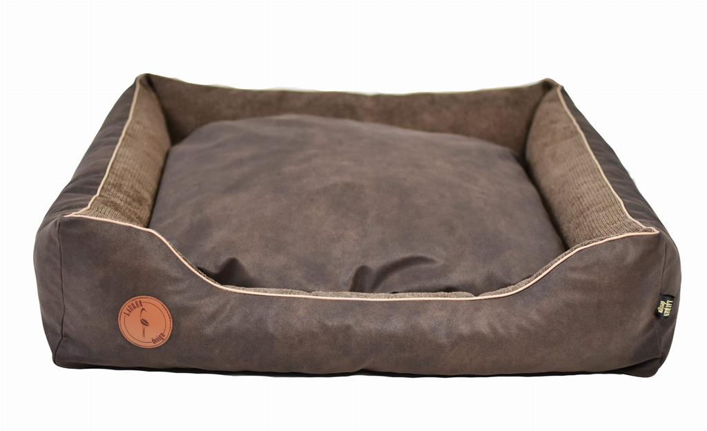 Cezar Sofa Brown + Brown Structure - 60Cm X 50Cm