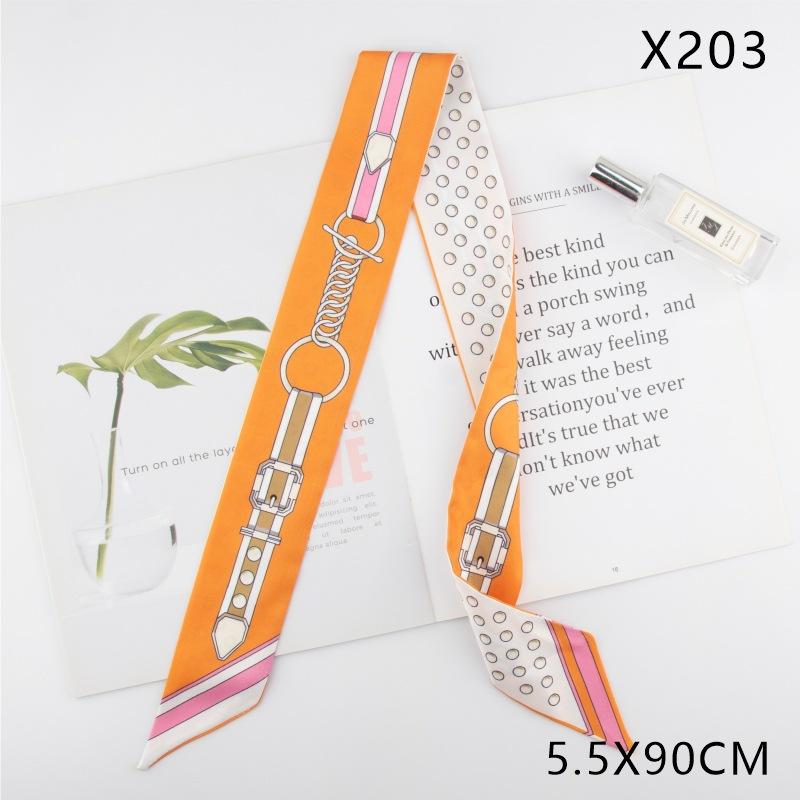 Seidentuch Schleife für Tasche Lang Vielseitig Streamer Gebundenes Haar Damenband Haarschmuck Stirnband