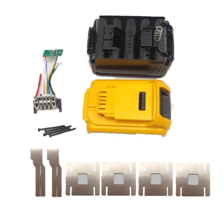 18650 Battery Housing Case For CB200 DCB183 18V5S2P 18V 20V Battery 10Cell DIY Repair Case Durability Plastic Construction