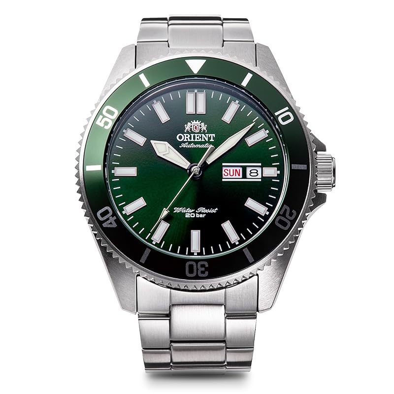 

[ORIENT]ORIENT Mako Mako automatic watch mechanical automatic diver s watch Comes with domestic manufacturer warranty RN-AA0914E men s green