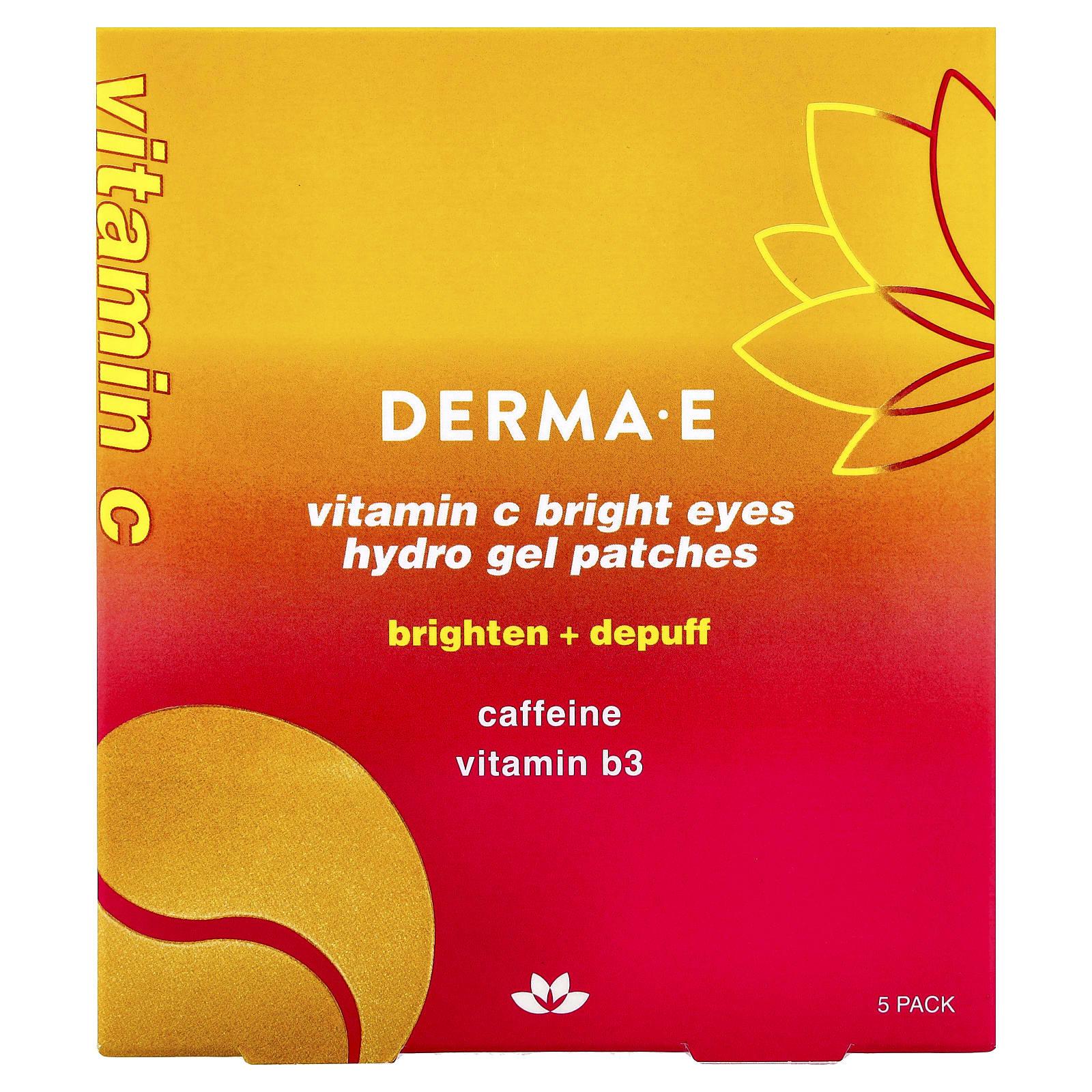 

Vitamin C Bright Eyes Hydro Gel Patches, All Skin Types, Pack of 5