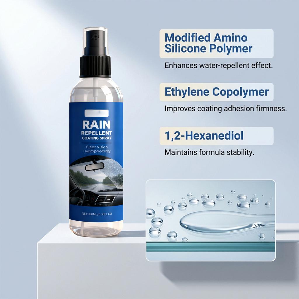 Automobilbeschichtungsmittel, hydrophob, schmutzabweisend, glänzend, geeignet für die tägliche Lackaufbereitung, Sichtverbessernde Beschichtung, 100ML