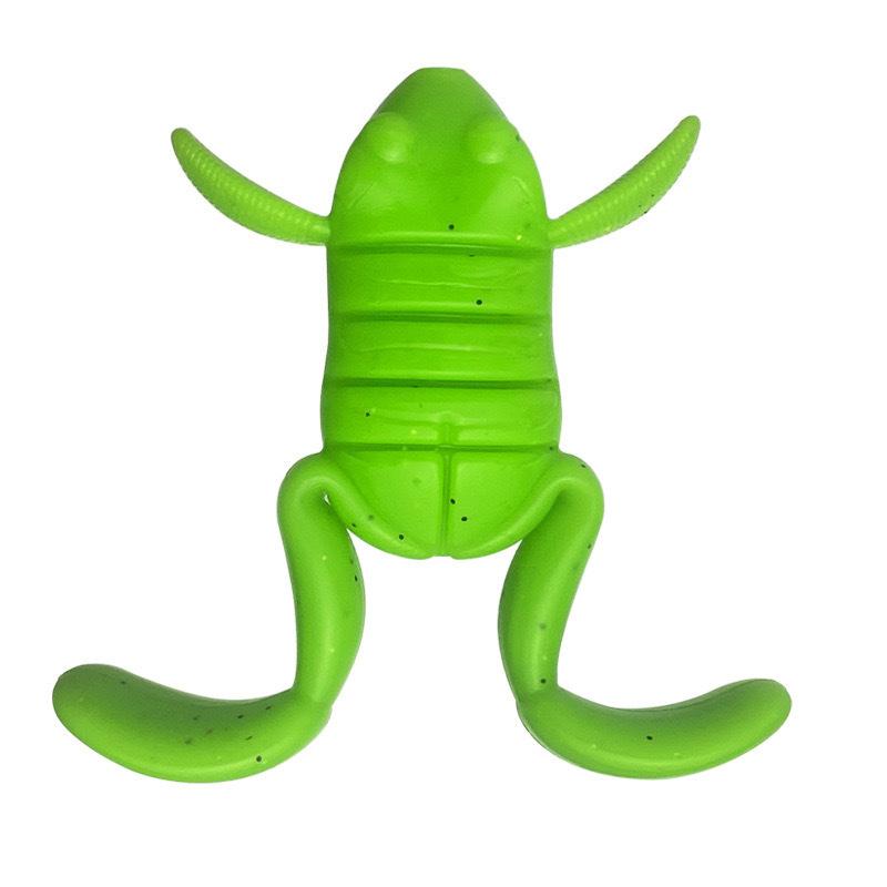 5Pcs/Set Lure Bait 10G/Piece Water Surface Kick Frog Fake Bait High Simulation Tpe Frog Soft Bait Frog-Like Stance Lure