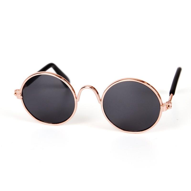 Pet Sunglasses Cats Dogs - Cute Cartoon Style Goggles Plastic Accessories In Multiple Colors Frames
