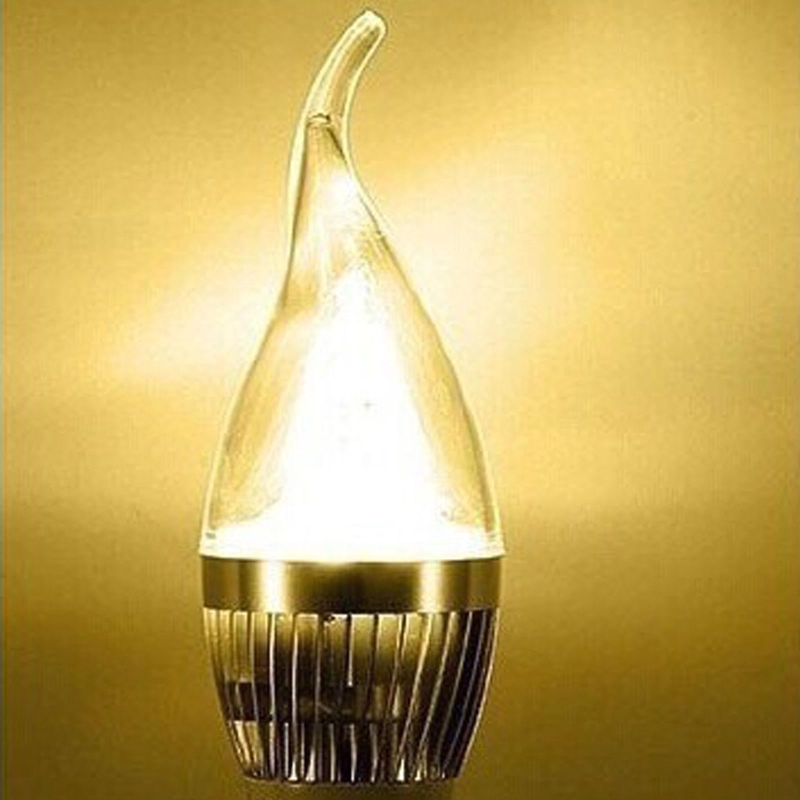 

Светодиодная лампа E27 E14 с регулируемой яркостью, 3 Вт, люстра, пламя, лампочка, 220 В, высокая яркость E14 Bronze теплый белый