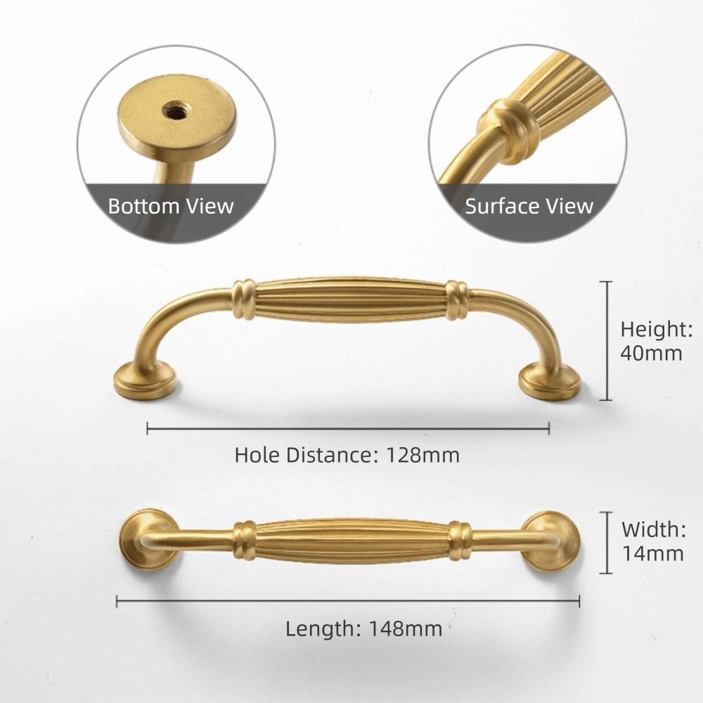 American Vintage Drawer Pulls Nordic Style Long Handles Vintage Furniture Handles Kitchen Cabinet