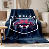 Florida Panthers Soft and comfortable flannel Suitable for sofas living rooms outdoor camping travel and also makes a great anniversary gif