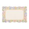 Sanrio Message Card Mini Card Flower Pattern Blue Greeting Card Can Be Shipped Overseas MU159-3950491