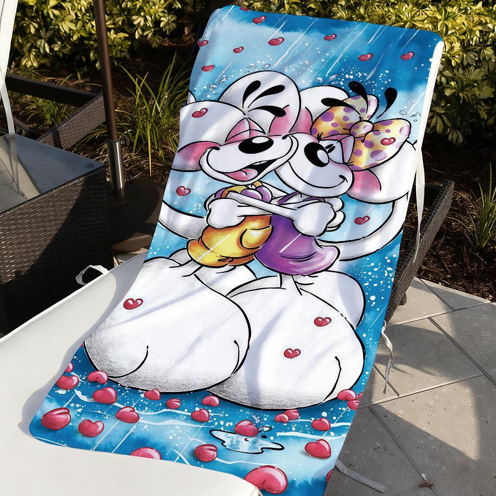 Cartoon Diddl Rat Mouse Towel Sports Quick Dry Travel Camping Gear Sandproof Soft Light Large Beach Towel