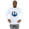 Star Wars: The Rise of Skywalker Mens Star Wars The Rise Of Skywalker Resistance Symbol Wave Sweatshirt