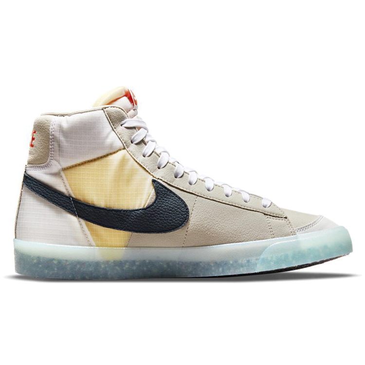 Nike Blazer Mid 77 Move To Zero Herre Sneakers Hvit Krem Armory-Navy DH4505-200