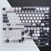 MAIMOOO Lolita Style Keycaps Pbt Moa Cherry Cute Blue Pink Black Customized Sublimation Russian Keycaps AZERTY Alice Layout