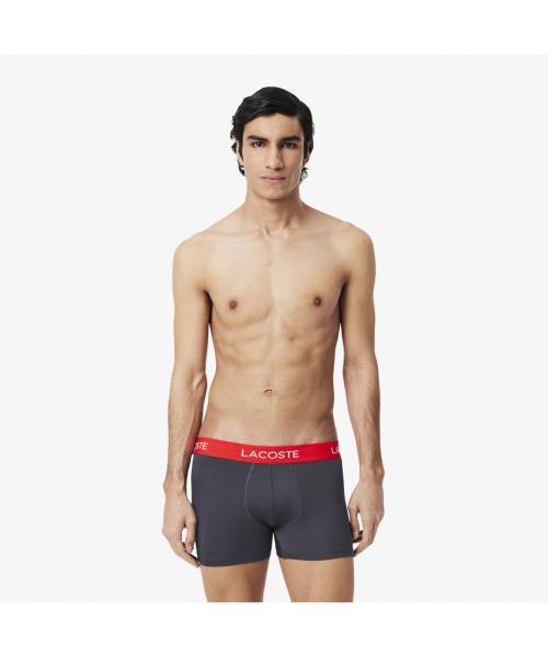 [Lacoste] Men s Basic Trunk 3PACK 5H2381-55G 8W3 [Shipped from Korea] 100% Authentic S