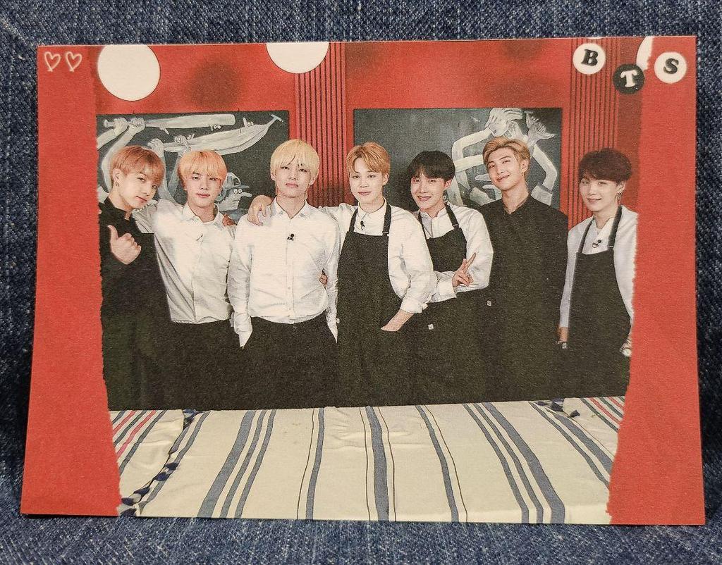 [USED] BTS All Notepad, 30 sheets of 5 each, Korean Producer