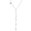 2026 Titanium Steel Love Necklace for Women Fringe Sweater Chain Adjustable Length & Width Personality Niche Fashion Jewelry Non-Fade Light Luxury