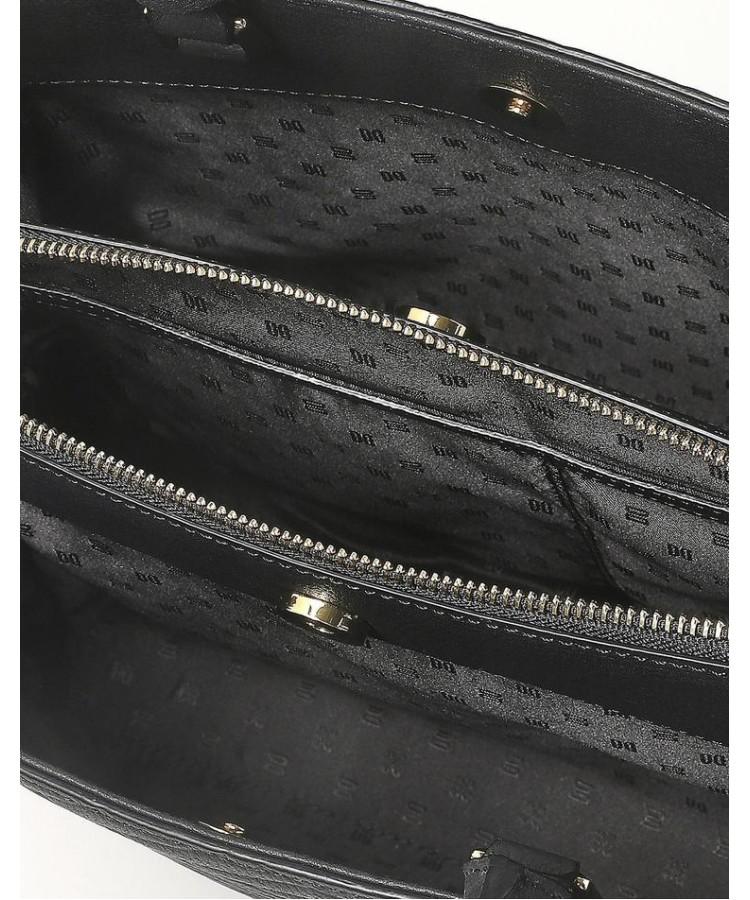 Daks Womens Accessories Black Carlyle Leather Small Tote Bag_Dcba6E366Bk