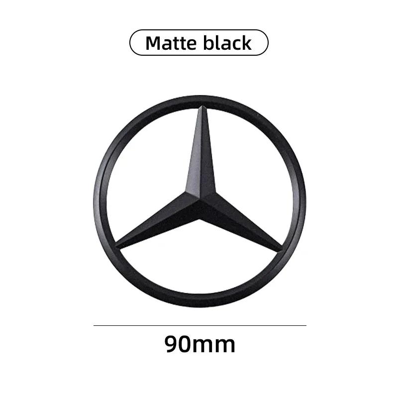 

GLC GLB ABS Car Rear Trunk Emblem Stickers Decal For Mercedes Benz S320 W164 W203 W204 W168 C180 E320 A200 GLE GLS CLS GLC CLA матовый черный