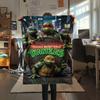 Teenage Mutant Ninja Turtles Poster Blanket Blanket Suitable For All Seasons Air Conditioning Blanket Digital Printing Sheet