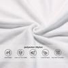 Marble Wintersweet Plum Blossom Red Towels Beach Quick Dry Large for Adults Women Travel Camping Vacation Swim Pool Blanket