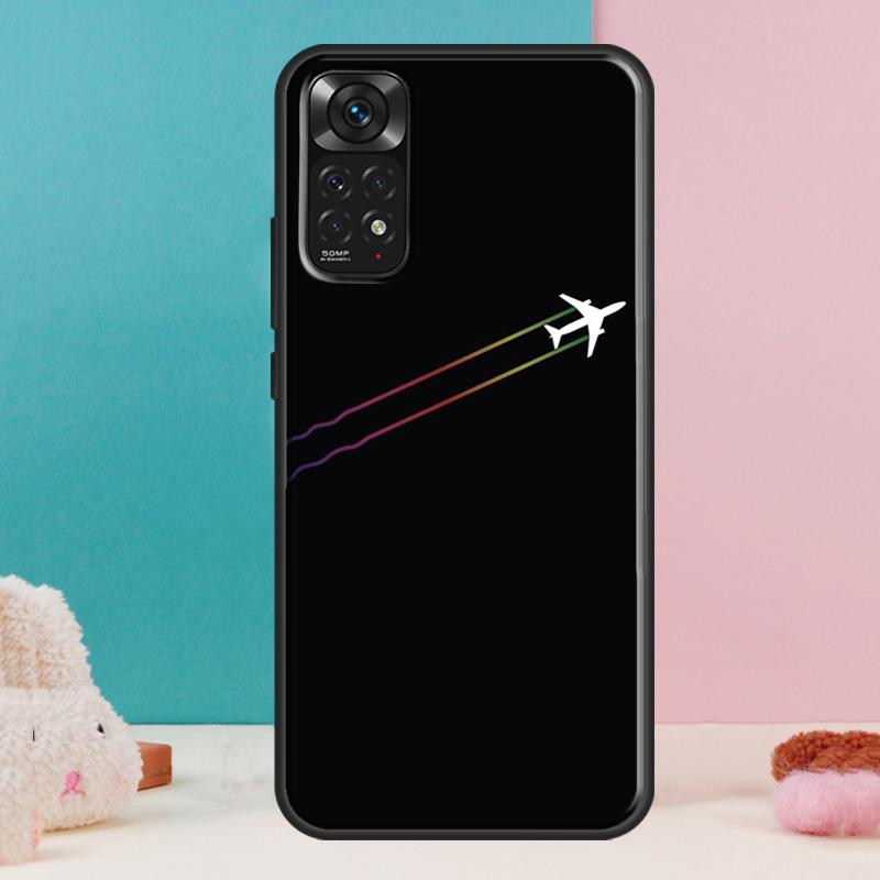 Airplane Travel Case For Xiaomi Redmi Note 14 13 Pro 12 11 9 10 9S 10S 11S 12S Redmi 14C 13C 10C 12C Cover
