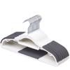 Non-Slip Plastic Clothes Hanger with Anti-Shoulder Design, Thickened Double-Slot, Trace-Free Upgrade