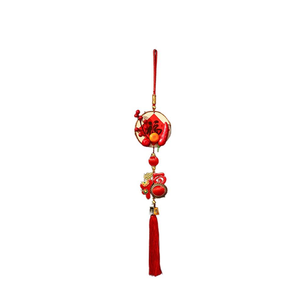 New 2026 New Year Pendant Red Lucky Spring Festival Decor Year of the Horse Entrance Door Decor Festive Atmosphere