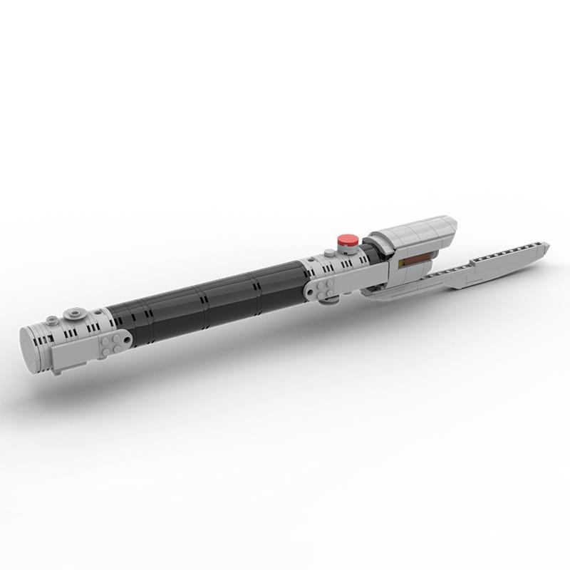 Model Space Movie Figures Weapon Lightsaber Hilt Sets Building Blocks Toys for Children Gift