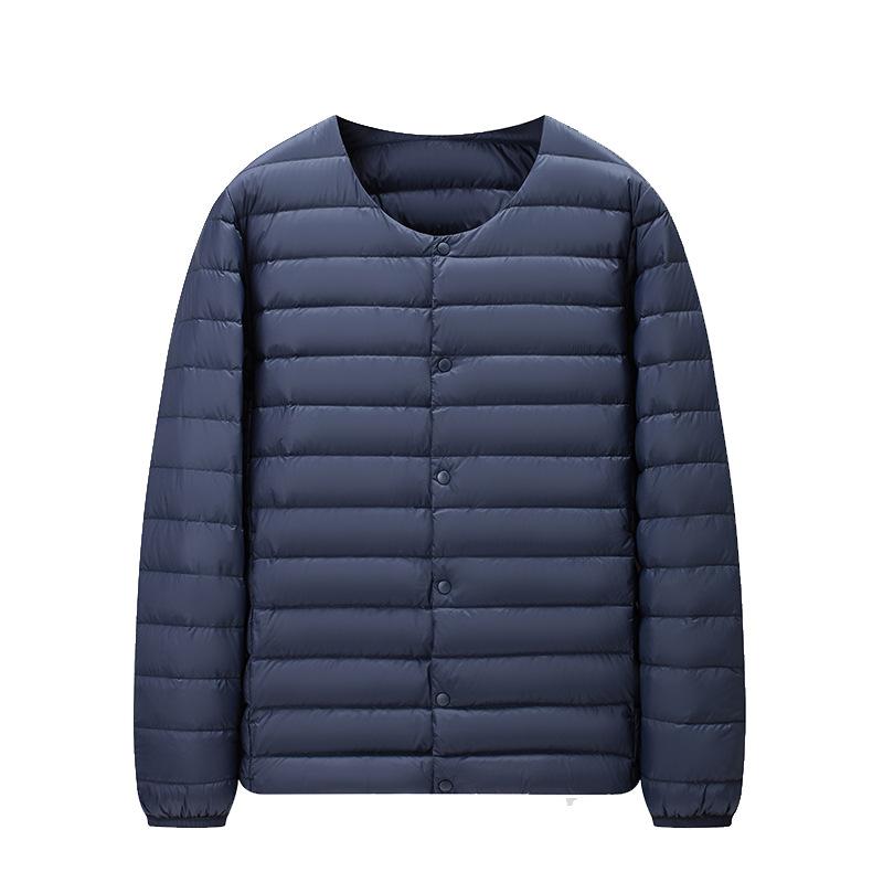 Winter Men's Light Down Jackets Wear One or Two Classic Fashion V-neck Versatile Down Jackets Men's Jackets